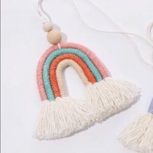 Woven Rainbow Hanging Decoration / Accessory
